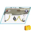COBI 5746 – Bell P-39D Airacobra – amerikai vadászrepülőgép építőjáték – 100% kompatibilis minden más kedvelt márkával COBI 5746 – Bell P-39D Airacobra – amerikai vadászrepülőgép építőjáték – 100% kompatibilis minden más kedvelt márkával