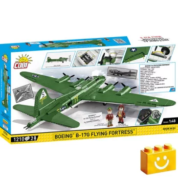   COBI 5750 – B-17G Flying Fortress – amerikai nehézbombázó építőjáték – 100% kompatibilis minden más kedvelt márkával
