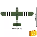 COBI 5755 – WACO CG-4 – amerikai katonai vitorlázó építőjáték – 100% kompatibilis minden más kedvelt márkával