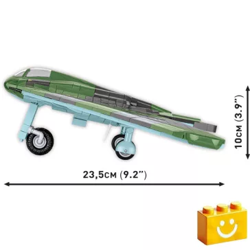   COBI 5757 – Horten Ho 229 – német sugárhajtású bombázó építőjáték – 100% kompatibilis minden más kedvelt márkával