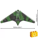 COBI 5757 – Horten Ho 229 – német sugárhajtású bombázó építőjáték – 100% kompatibilis minden más kedvelt márkával COBI 5757 – Horten Ho 229 – német sugárhajtású bombázó építőjáték – 100% kompatibilis minden más kedvelt márkával