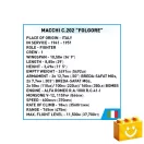 COBI 5760 – Macchi MC.202 Folgore – olasz vadászrepülőgép építőjáték – 100% kompatibilis minden más kedvelt márkával COBI 5760 – Macchi MC.202 Folgore – olasz vadászrepülőgép építőjáték – 100% kompatibilis minden más kedvelt márkával