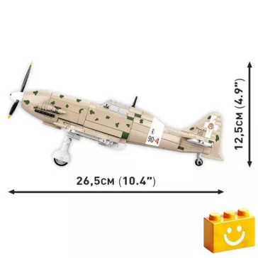  COBI 5760 – Macchi MC.202 Folgore – olasz vadászrepülőgép építőjáték – 100% kompatibilis minden más kedvelt márkával