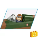 COBI 5762 – Hawker Hurricane (No. 302 Sqn. RAF) – brit vadászrepülőgép építőjáték – 100% kompatibilis minden más kedvelt márkával