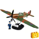 COBI 5762 – Hawker Hurricane (No. 302 Sqn. RAF) – brit vadászrepülőgép építőjáték – 100% kompatibilis minden más kedvelt márkával