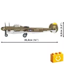 COBI 5763 - Lockheed P-38H Lightning - amerikai vadászrepülő - 100% kompatibilis minden más kedvelt márkával COBI 5763 - Lockheed P-38H Lightning - amerikai vadászrepülő - 100% kompatibilis minden más kedvelt márkával