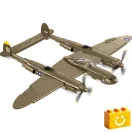 COBI 5763 - Lockheed P-38H Lightning - amerikai vadászrepülő - 100% kompatibilis minden más kedvelt márkával COBI 5763 - Lockheed P-38H Lightning - amerikai vadászrepülő - 100% kompatibilis minden más kedvelt márkával