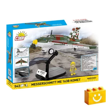   COBI 5766 - Messerschmitt Me 163B „Komet” - német rakétahajtású vadászrepülő - 100% kompatibilis minden más kedvelt márkával