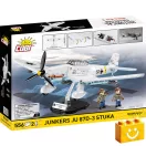 COBI 5768 - Junkers Ju 87 D-3 Stuka zuhanóbomázó - Téli álcázófestés - 100% kompatibilis minden más kedvelt márkával COBI 5768 - Junkers Ju 87 D-3 Stuka zuhanóbomázó - Téli álcázófestés - 100% kompatibilis minden más kedvelt márkával