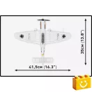 COBI 5768 - Junkers Ju 87 D-3 Stuka zuhanóbomázó - Téli álcázófestés - 100% kompatibilis minden más kedvelt márkával COBI 5768 - Junkers Ju 87 D-3 Stuka zuhanóbomázó - Téli álcázófestés - 100% kompatibilis minden más kedvelt márkával