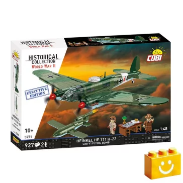   COBI 5771 - Heinkel He 111 H-22 V1 repülő bombával - 100% kompatibilis minden más kedvelt márkával