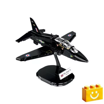   COBI 5845 – BAe Hawk T1 – Brit kiképző repülőgép építőjáték – 100% kompatibilis minden más kedvelt márkával