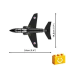 COBI 5845 – BAe Hawk T1 – Brit kiképző repülőgép építőjáték – 100% kompatibilis minden más kedvelt márkával COBI 5845 – BAe Hawk T1 – Brit kiképző repülőgép építőjáték – 100% kompatibilis minden más kedvelt márkával