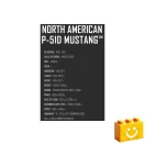 COBI 5846 - P-51D Mustang vadászrepülőgép építőjáték – 100% kompatibilis minden más kedvelt márkával COBI 5846 - P-51D Mustang vadászrepülőgép építőjáték – 100% kompatibilis minden más kedvelt márkával