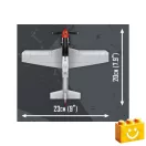 COBI 5847 - P-51D Mustang vadászrepülőgép építőjáték – 100% kompatibilis minden más kedvelt márkával COBI 5847 - P-51D Mustang vadászrepülőgép építőjáték – 100% kompatibilis minden más kedvelt márkával