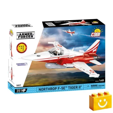   COBI 5857 – Northrop F-5E Tiger II – Könnyű vadászgép építőjáték – 100% kompatibilis minden más kedvelt márkával