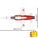 COBI 5857 – Northrop F-5E Tiger II – Könnyű vadászgép építőjáték – 100% kompatibilis minden más kedvelt márkával COBI 5857 – Northrop F-5E Tiger II – Könnyű vadászgép építőjáték – 100% kompatibilis minden más kedvelt márkával