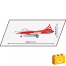 COBI 5857 – Northrop F-5E Tiger II – Könnyű vadászgép építőjáték – 100% kompatibilis minden más kedvelt márkával COBI 5857 – Northrop F-5E Tiger II – Könnyű vadászgép építőjáték – 100% kompatibilis minden más kedvelt márkával