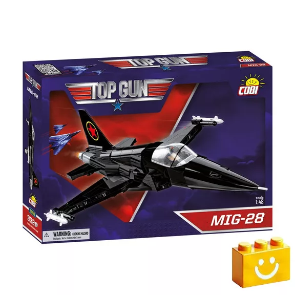 COBI 5859 - MiG-28 vadászgép építőjáték – 100% kompatibilis minden más kedvelt márkával COBI 5859 - MiG-28 vadászgép építőjáték – 100% kompatibilis minden más kedvelt márkával