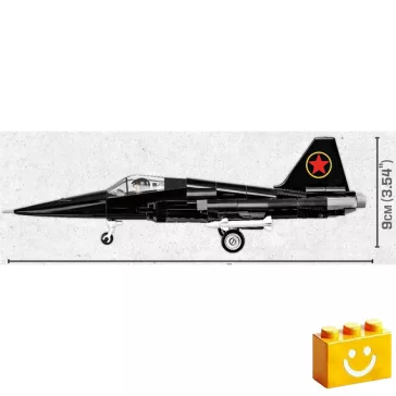   COBI 5859 - MiG-28 vadászgép építőjáték – 100% kompatibilis minden más kedvelt márkával