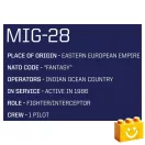 COBI 5859 - MiG-28 vadászgép építőjáték – 100% kompatibilis minden más kedvelt márkával COBI 5859 - MiG-28 vadászgép építőjáték – 100% kompatibilis minden más kedvelt márkával