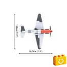 COBI 5862 - Jakovlev Jak-3 vadászgép építőjáték – 100% kompatibilis minden más kedvelt márkával COBI 5862 - Jakovlev Jak-3 vadászgép építőjáték – 100% kompatibilis minden más kedvelt márkával