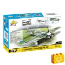 COBI 5864 - Hawker Typhoon Mk.IB vadászbombázó építőjáték – 100% kompatibilis minden más kedvelt márkával