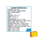 COBI 5864 - Hawker Typhoon Mk.IB vadászbombázó építőjáték – 100% kompatibilis minden más kedvelt márkával