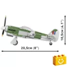 COBI 5864 - Hawker Typhoon Mk.IB vadászbombázó építőjáték – 100% kompatibilis minden más kedvelt márkával