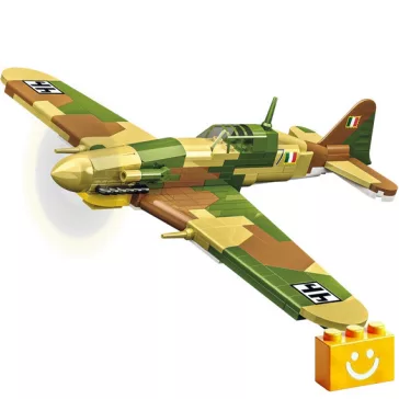   COBI 5867 - Fiat G.55 Centauro vadászgép építőjáték – 100% kompatibilis minden más kedvelt márkával