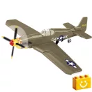 COBI 5869 - Mustang P-51B vadászgép építőjáték – 100% kompatibilis minden más kedvelt márkával COBI 5869 - Mustang P-51B vadászgép építőjáték – 100% kompatibilis minden más kedvelt márkával