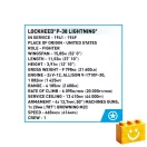 COBI 5882 - Lockheed P-38 Lightning vadászbombázó építőjáték – 100% kompatibilis minden más kedvelt márkával COBI 5882 - Lockheed P-38 Lightning vadászbombázó építőjáték – 100% kompatibilis minden más kedvelt márkával