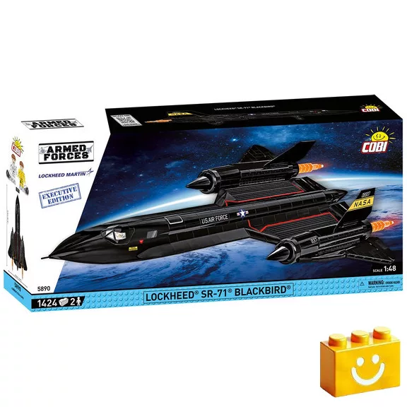 COBI 5890 – Lockheed SR-71 Blackbird – Executive Edition építőjáték – 100% kompatibilis minden más kedvelt márkával COBI 5890 – Lockheed SR-71 Blackbird – Executive Edition építőjáték – 100% kompatibilis minden más kedvelt márkával