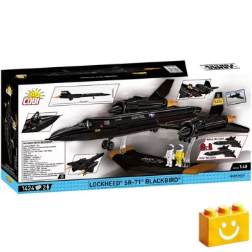   COBI 5890 – Lockheed SR-71 Blackbird – Executive Edition építőjáték – 100% kompatibilis minden más kedvelt márkával