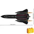 COBI 5890 – Lockheed SR-71 Blackbird – Executive Edition építőjáték – 100% kompatibilis minden más kedvelt márkával COBI 5890 – Lockheed SR-71 Blackbird – Executive Edition építőjáték – 100% kompatibilis minden más kedvelt márkával