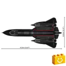 COBI 5891 – Lockheed SR-71 Blackbird építőjáték – 100% kompatibilis minden más kedvelt márkával COBI 5891 – Lockheed SR-71 Blackbird építőjáték – 100% kompatibilis minden más kedvelt márkával