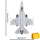 COBI 5893 – F-16AM Fighting Falcon – NATO vadászgép építőjáték – 100% kompatibilis minden más kedvelt márkával