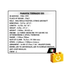 COBI 5894 – Panavia Tornado IDS (Italia) – Olasz vadászbombázó építőjáték – 100% kompatibilis minden más kedvelt márkával