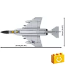 COBI 5897 – F-4 Phantom II – Amerikai többfeladatú vadászbombázó építőjáték – 100% kompatibilis minden más kedvelt márkával