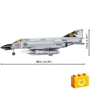 COBI 5897 – F-4 Phantom II – Amerikai többfeladatú vadászbombázó építőjáték – 100% kompatibilis minden más kedvelt márkával