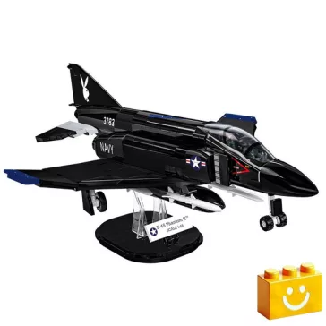   COBI 5899 – F-4S Phantom II 'Black Bunny' – Tesztrepülő építőjáték – 100% kompatibilis minden más kedvelt márkával