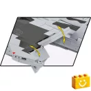 COBI 5900 – Boeing F-15EX Eagle II – Modern amerikai vadászgép építőjáték – 100% kompatibilis minden más kedvelt márkával COBI 5900 – Boeing F-15EX Eagle II – Modern amerikai vadászgép építőjáték – 100% kompatibilis minden más kedvelt márkával