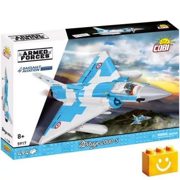   COBI 5917 - Dassault Mirage 2000-5 - 100% kompatibilis minden más kedvelt márkával