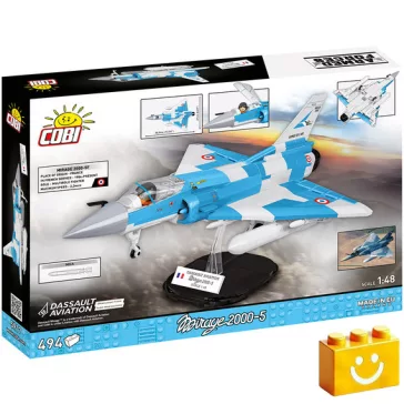   COBI 5917 - Dassault Mirage 2000-5 - 100% kompatibilis minden más kedvelt márkával