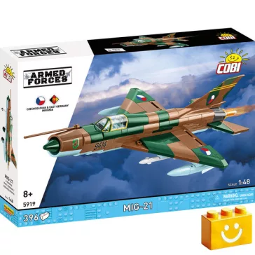   COBI 5919 - MiG-21 (ČSSR / NDK) - 100% kompatibilis minden más kedvelt márkával