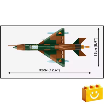   COBI 5919 - MiG-21 (ČSSR / NDK) - 100% kompatibilis minden más kedvelt márkával