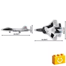 COBI 5921 - Enemy Strike Jet - Ellenséges sugárhajtású vadászgép építőjáték – 100% kompatibilis minden más kedvelt márkával COBI 5921 - Enemy Strike Jet - Ellenséges sugárhajtású vadászgép építőjáték – 100% kompatibilis minden más kedvelt márkával