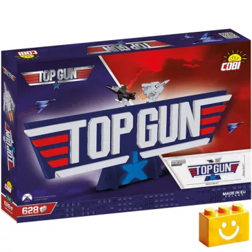   COBI 5925 - Top Gun Logo - 100% kompatibilis minden más kedvelt márkával
