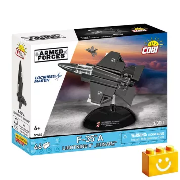   COBI 5926 - F-35A Lightning II "Husarz" - 100% kompatibilis minden más kedvelt márkával