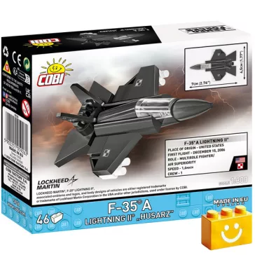   COBI 5926 - F-35A Lightning II "Husarz" - 100% kompatibilis minden más kedvelt márkával